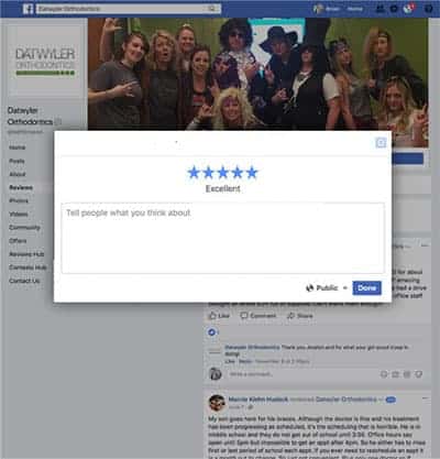 Facebook Review Page